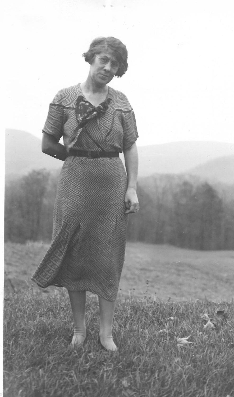 Mrs. Alfred S. Beach, Town Clerk of New Ashford